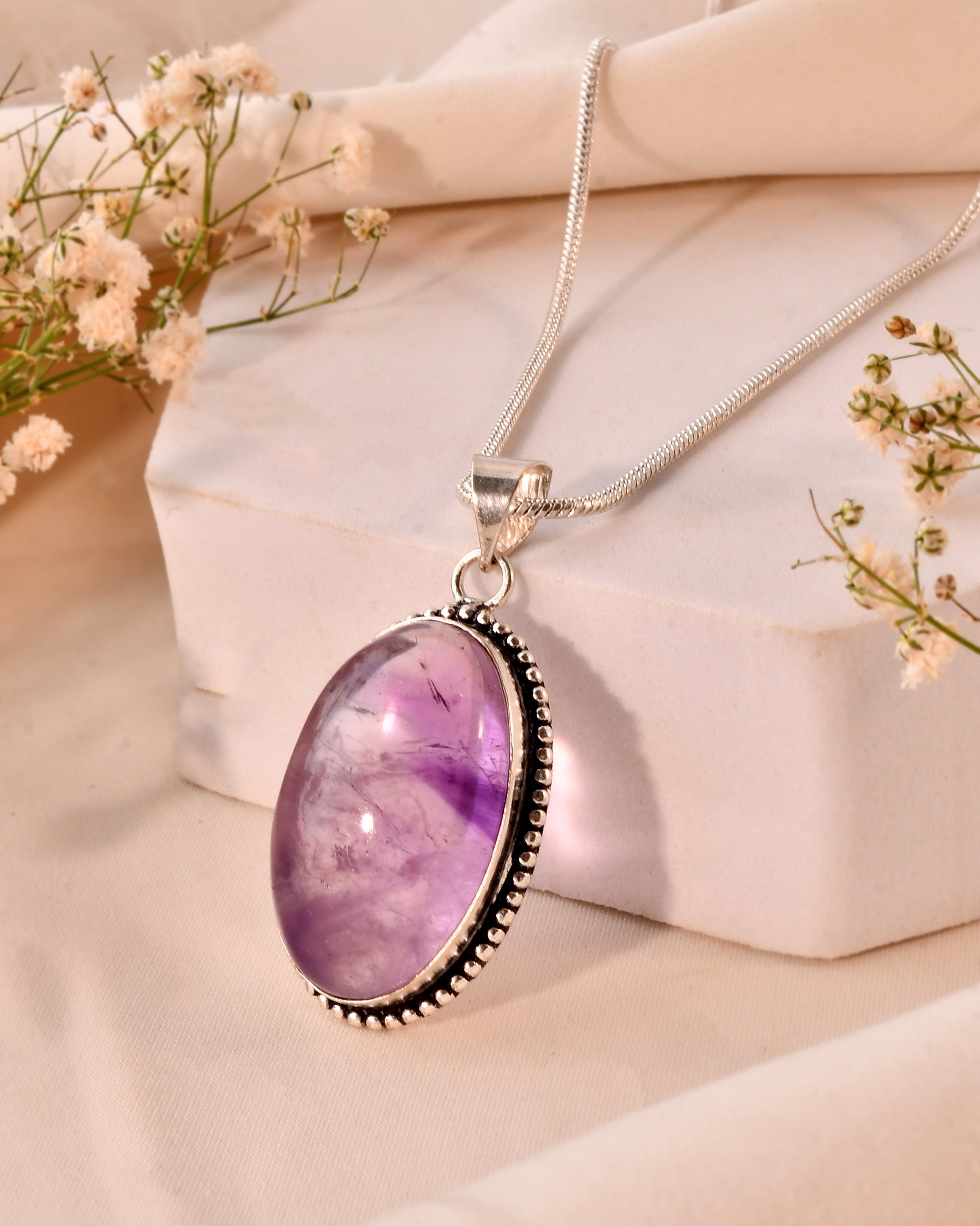 NATURAL AMETHYST  PENDANT